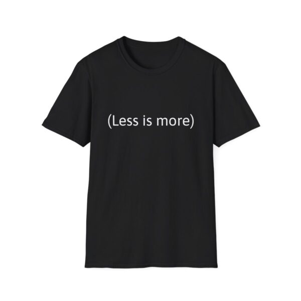 (Less is more) dark